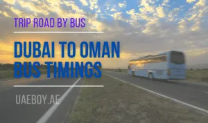 Dubai to Oman Bus Timings